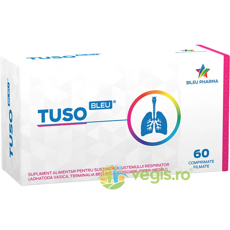 TusoBleu 60cpr filmate Bleu Pharma — preț și oferte