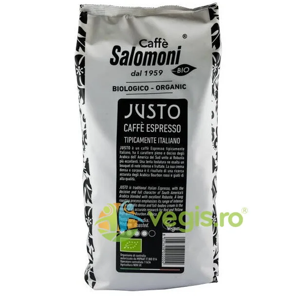 Cafea Boabe Italian Espresso Ecologica/Bio 1kg CAFFE SALOMONI — preț și oferte