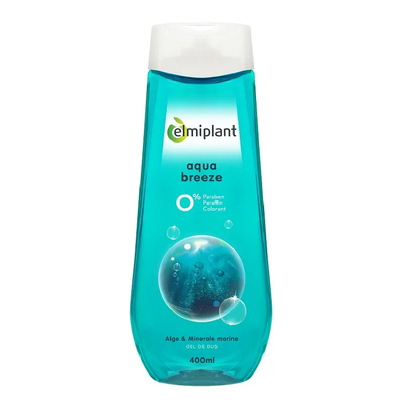 Gel de dus cu uleiuri Aqua breeze, 400ml, Elmiplant — preț și oferte