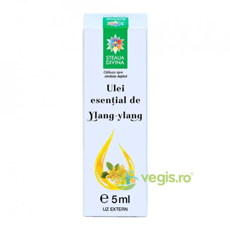 Ulei Esential de Ylang-Ylang 5ml STEAUA DIVINA — preț și oferte