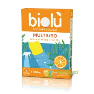 Tablete Universale pentru Curatat cu Portocale si Arbore de Ceai Bio 4buc