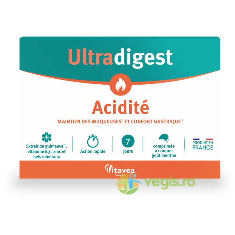Acidite 14tb masticabile ULTRADIGEST — preț și oferte