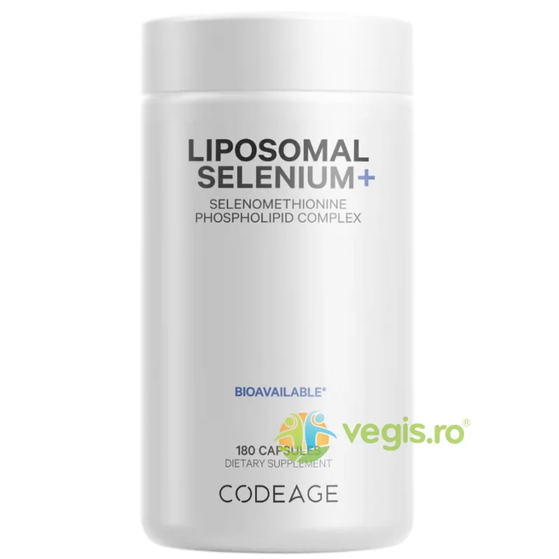 Seleniu Lipozomal Complex cu Fosfolipie din Selenomentionina 180cps CODEAGE — preț și oferte