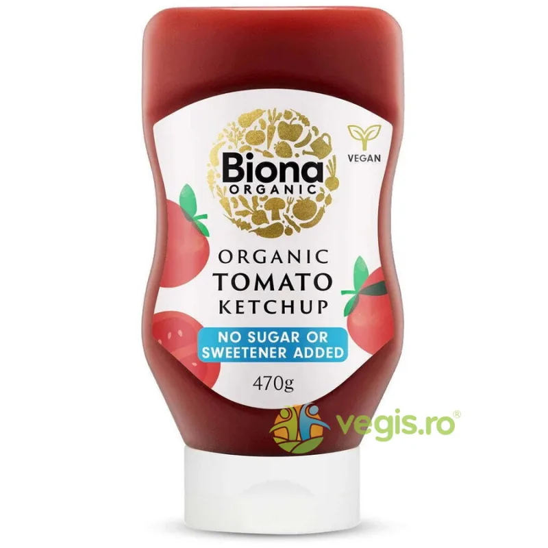 Ketchup fara Zahar Ecologic/Bio 470g BIONA — preț și oferte