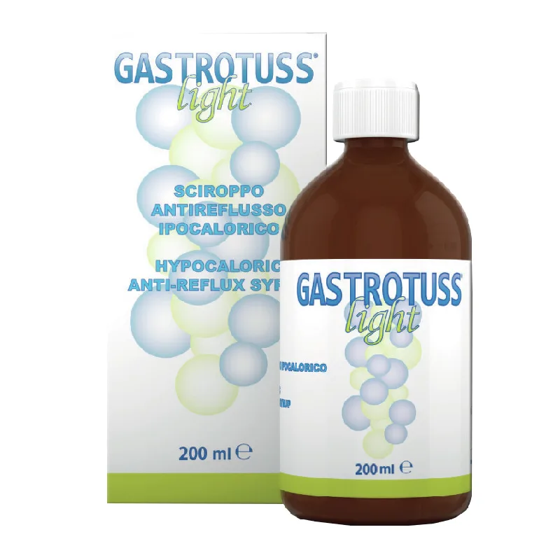 Sirop anti-reflux Gastrotuss Light, 200 ml, DMG Italia — preț și oferte