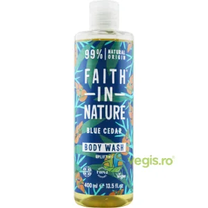 Gel de Dus Natural Energizant cu Cedru Albastru 400ml