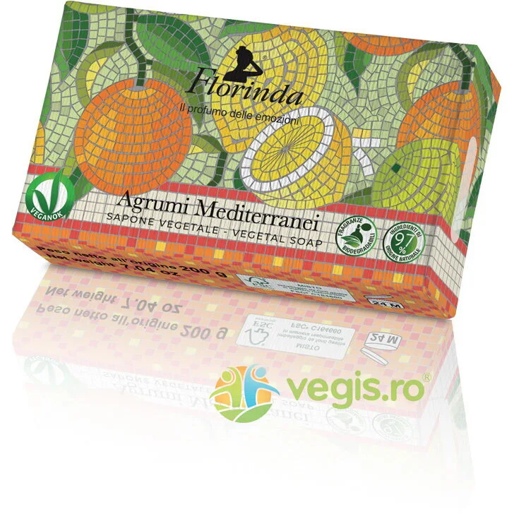 Sapun Solid cu Parfum de Citrice si Bergamota Florinda 100g LA DISPENSA — preț și oferte