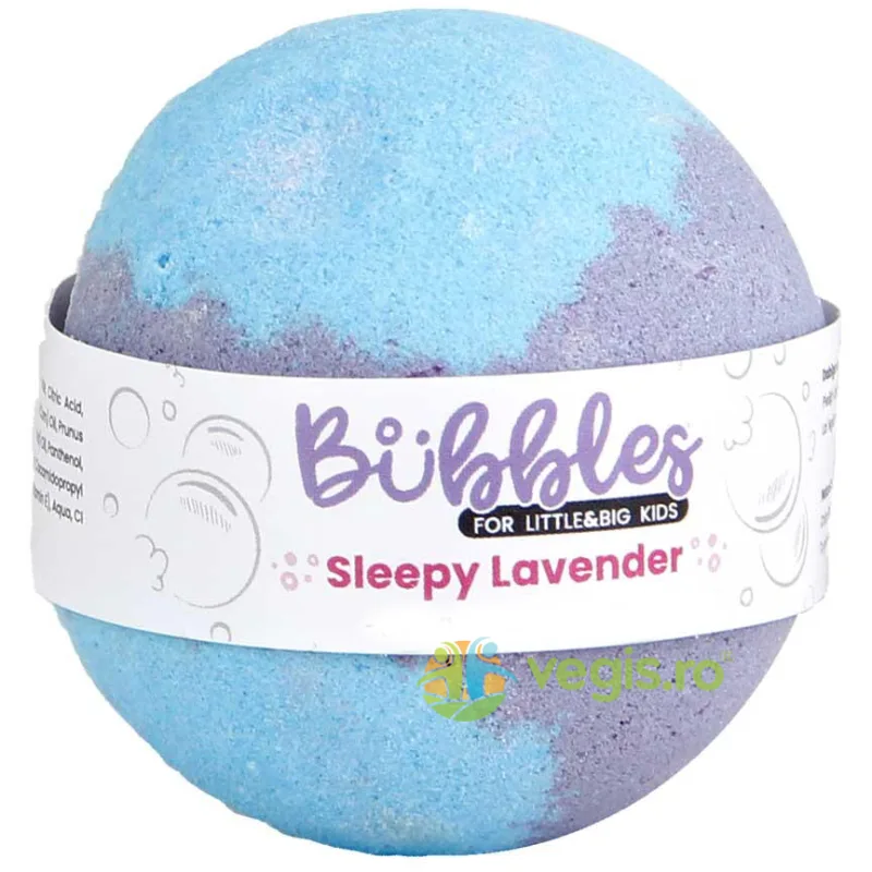 Bila de Baie pentru Copii cu Lavanda Sleepy Lavander Bubbles 115g BEAUTY JAR — preț și oferte