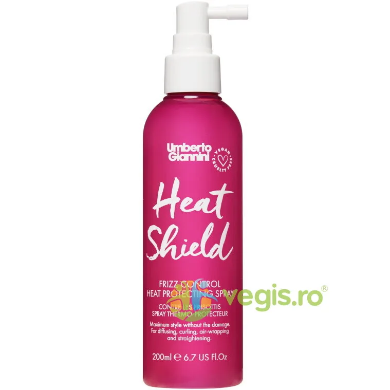 Spray pentru Protectie Termica si Efect Anti-static Heat Shield 200ml UMBERTO GIANNINI — preț și oferte