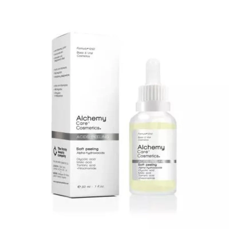 Ser exfoliant pentru fata Soft Peeling, 30 ml, Alchemy — preț și oferte