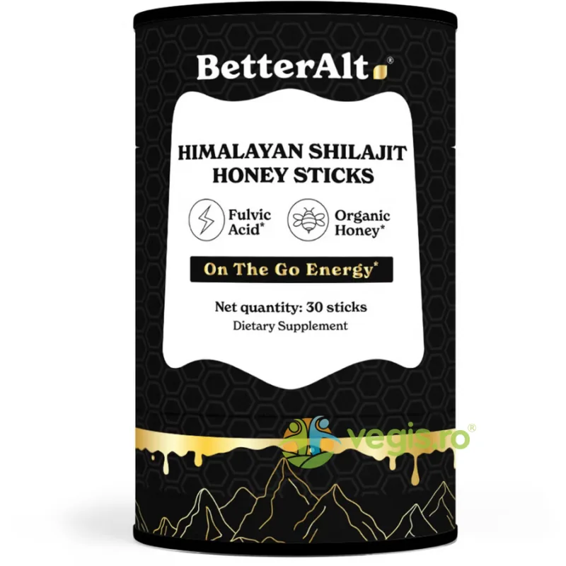 Shilajit din Himalaya cu Miere 75% Acid Fulvic Better Alt 30 pliculete AMAARA&nbsp;AYURVEDA — preț și oferte