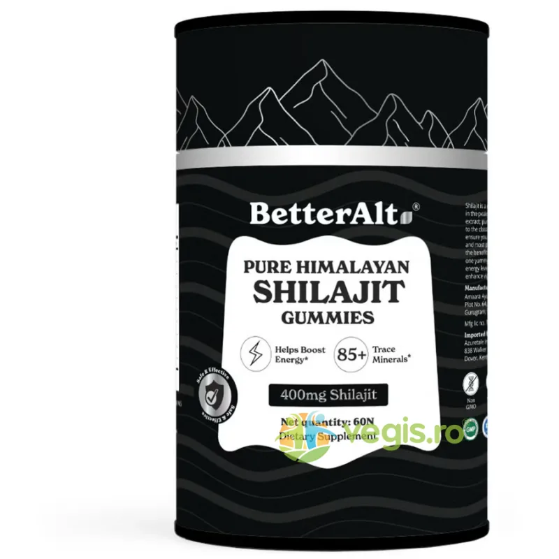 Jeleuri de Shilajit din Himalaya Better Alt 60 jeleuri AMAARA&nbsp;AYURVEDA — preț și oferte