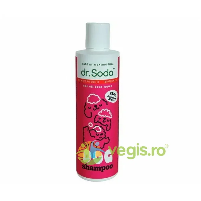 Sampon pentru Caini cu Bicarbonat de Sodiu 250ml Dr.Soda — preț și oferte