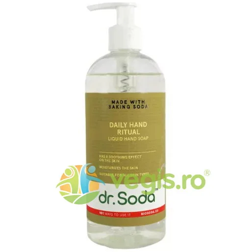 Sapun Lichid cu Bicarbonat de Sodiu 400ml Dr.Soda — preț și oferte
