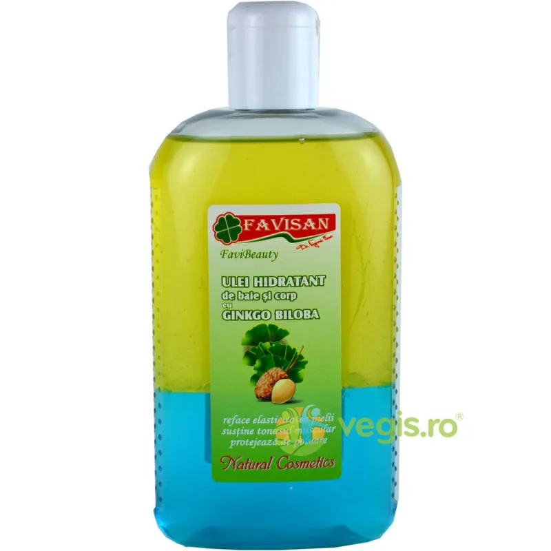 Ulei Hidratant de Baie cu Ginkgo Biloba 300ml Favisan — preț și oferte