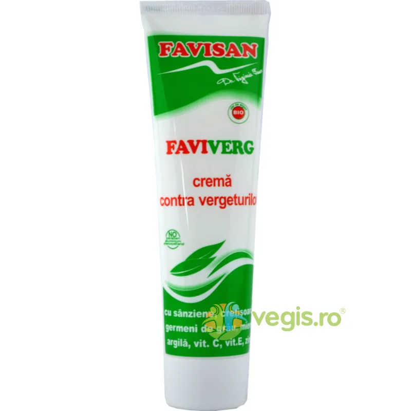 Faviverg Crema Contra Vergeturilor 100ml Favisan — preț și oferte
