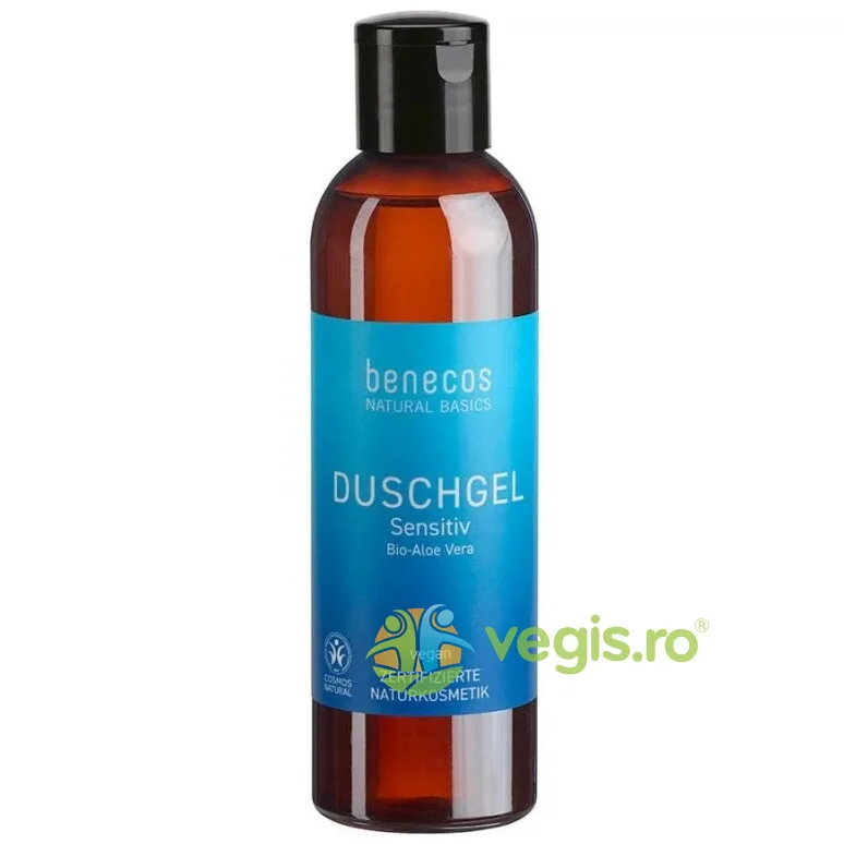 Gel de Dus cu Extract de Aloe Vera Sensitiv 200ml BENECOS — preț și oferte