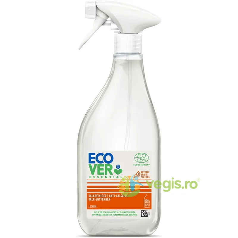 Solutie Anticalcar cu Lamaie Bio - Pulverizator 500ml ECOVER — preț și oferte