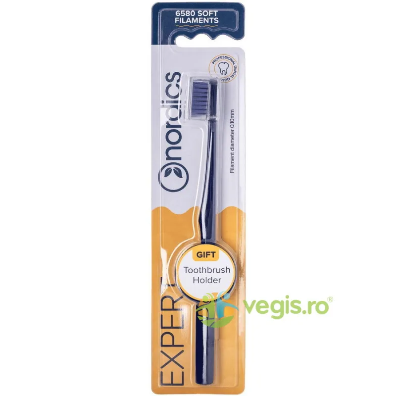 Periuta de Dinti Moale Mov 6580 Filamente Expert 1buc NORDICS — preț și oferte