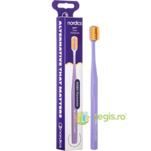 Periuta de Dinti Moale Portocalie 6580 Filamente Ortho 1buc
