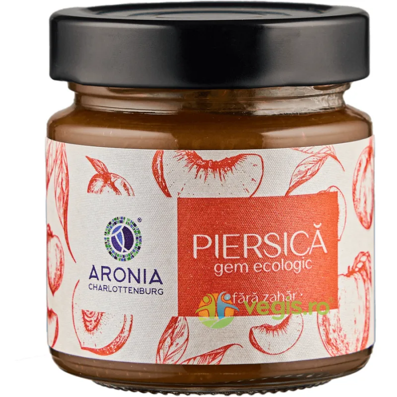 Gem de Piersica fara Zahar Ecologic/Bio 200g ARONIA CHARLOTTENBURG — preț și oferte