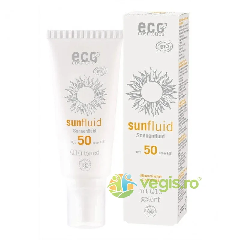 Spray Nuantat Protectie Solara SPF50 pentru Ten si Corp cu Coenzima Q10 Bio 100ml ECO COSMETICS — preț și oferte