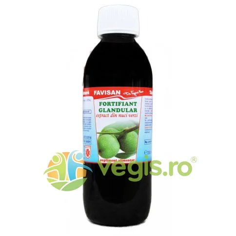 Fortifiant Glandular Extract din Nuci Verzi 250ml Favisan — preț și oferte