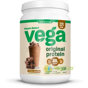 Pudra Proteica Vegetala cu Aroma Naturala de Ciocolata Vega Original 920g