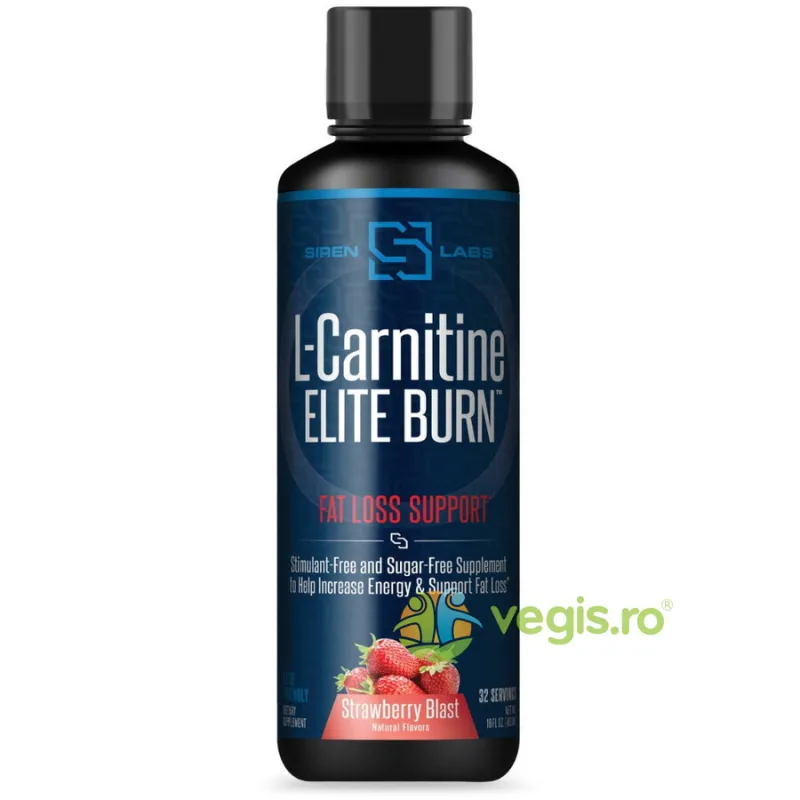 L-Carnitina Lichida cu Aroma de Capsuni Elite Burn 480ml FITLIFE&nbsp;BRANDS — preț și oferte