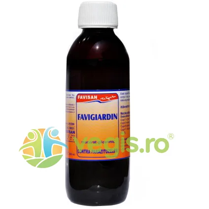 Favigiardin Macerat Glicerinat contra Parazitozelor 250ml Favisan — preț și oferte