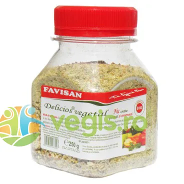 Delicios Vegetal Amestec de Legume cu Sare 250g Favisan — preț și oferte