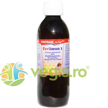 Sirop Faviimun 1 (Echinacea, Propolis, Muguri de Plop) 250ml Favisan — preț și oferte