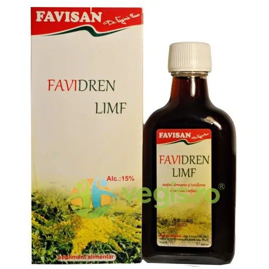 Favidren Limf 200ml Favisan — preț și oferte