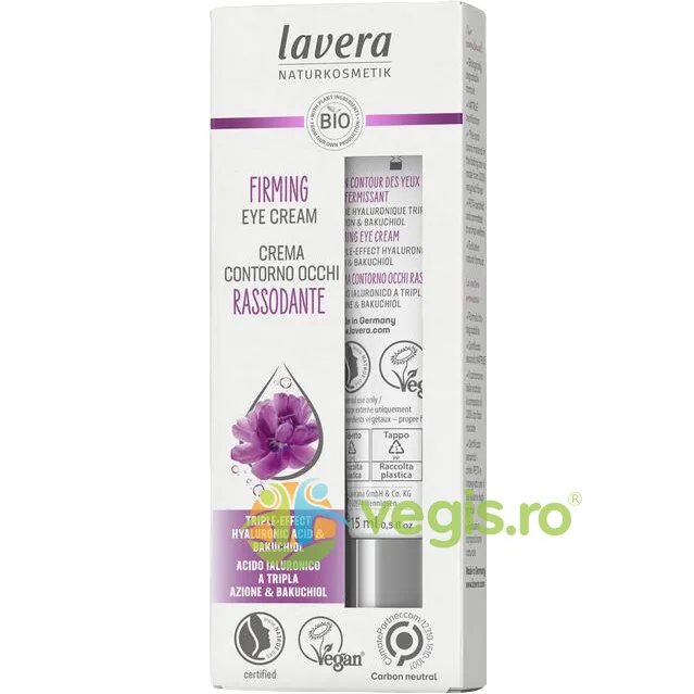 Crema Contur Ochi Antirid si Fermitate cu Acid Hialuronic si Bakuchiol 15ml — preț și oferte