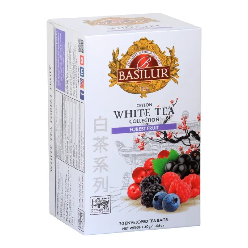 Ceai de fructe de padure, Forest Fruits, 25 plicuri, Basilur BASILUR TEA — preț și oferte