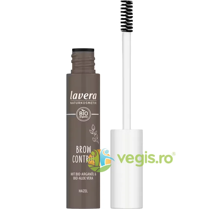 Gel de Styling si Ingrijire pentru Sprancene Brow Control Hazel 02 Bio 8.5ml LAVERA — preț și oferte