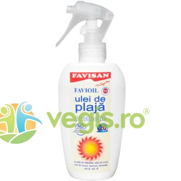 Ulei de Plaja SPF20 FaviOil 125ml Favisan — preț și oferte