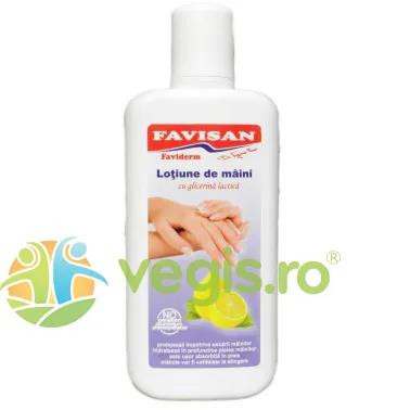 Lotiune pentru Maini cu Glicerina Lactica FaviDerm 125ml Favisan — preț și oferte