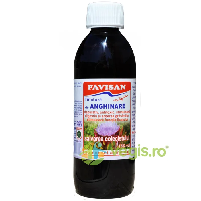 Tinctura de Anghinare 250ml Favisan — preț și oferte