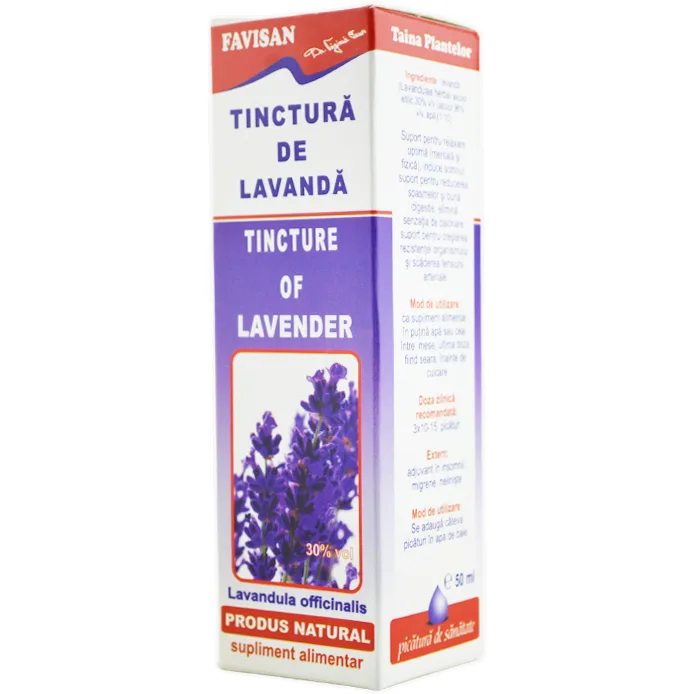 Tinctura de Lavanda 50ml Favisan — preț și oferte
