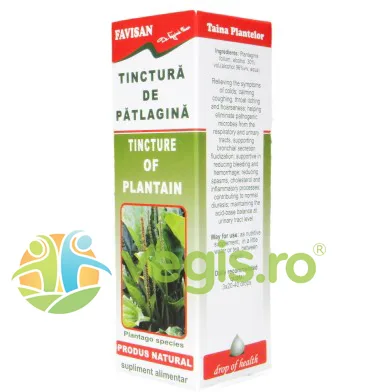 Tinctura de Patlagina 50ml Favisan — preț și oferte
