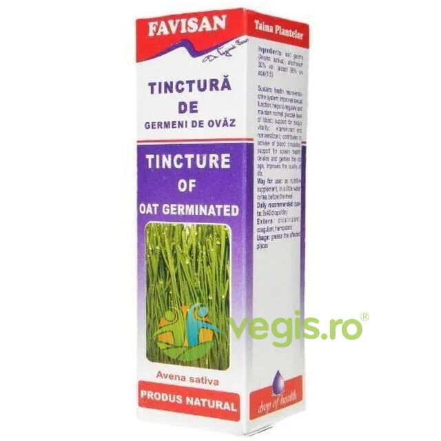 Tinctura de Germeni de Ovaz 50ml Favisan — preț și oferte