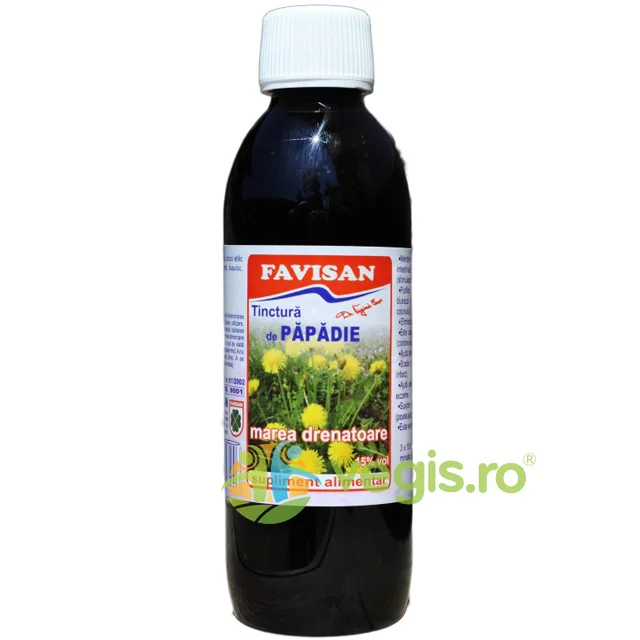Tinctura de Papadie 250ml Favisan — preț și oferte