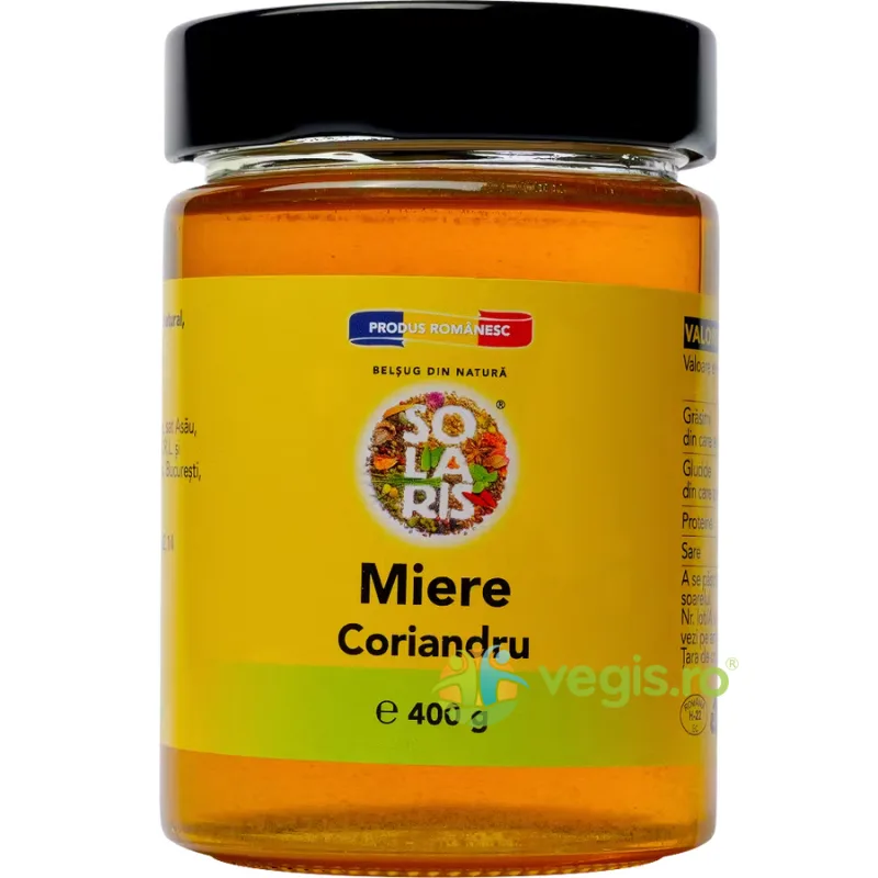 Miere Coriandru 400g SOLARIS — preț și oferte