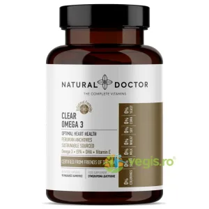 Clear Omega3 pentru Sanatatea Inimii 90buc