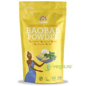 Pulbere de Baobab fara Gluten Ecologica/Bio 125g