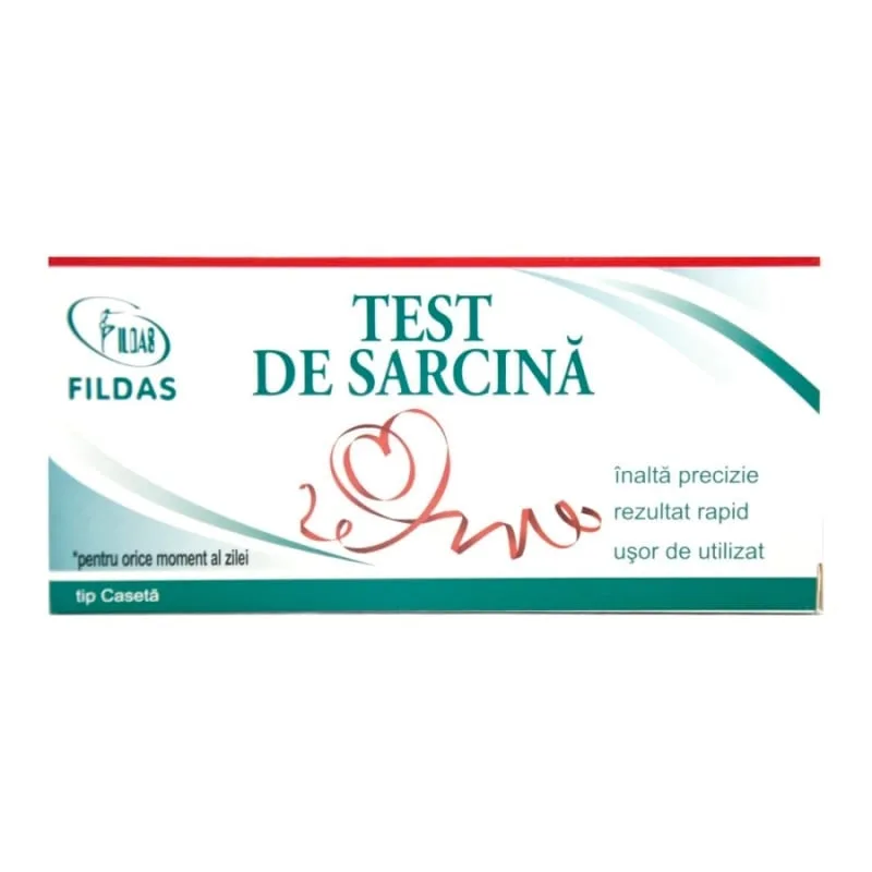 Test de Sarcina Tip Caseta, 1 Bucata FILDAS — preț și oferte