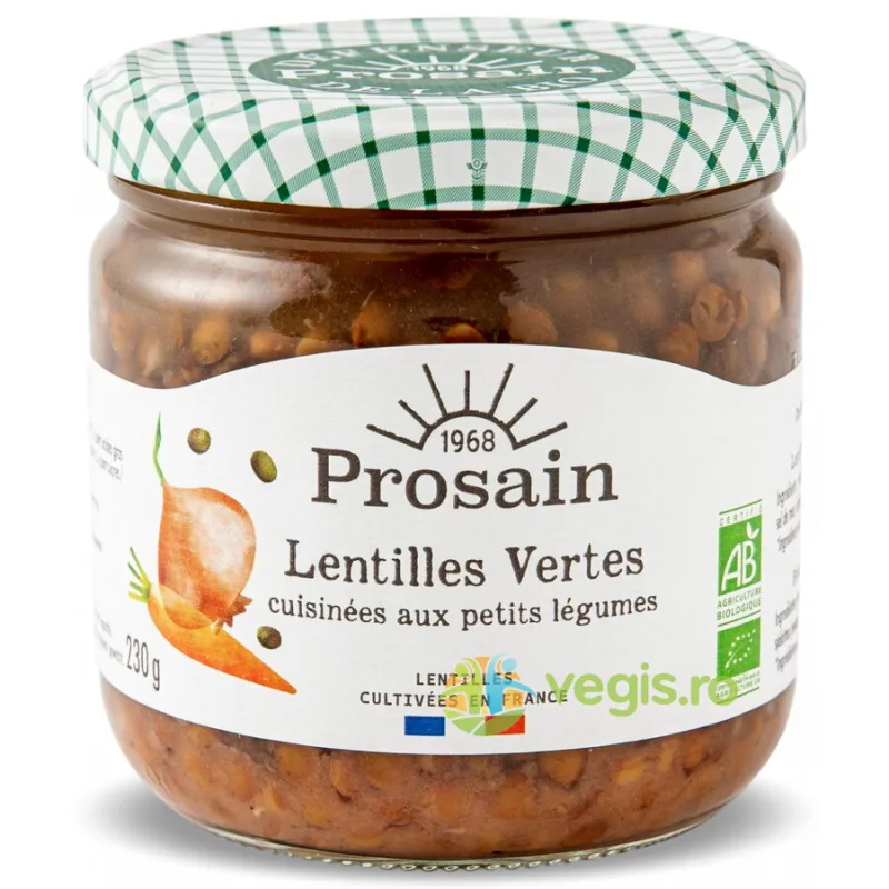 Linte Verde la Borcan Ecologica/Bio 345g PROSAIN — preț și oferte
