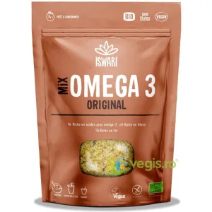 Mix Omega3 cu Seminte de In si Chia fara Gluten Ecologic/Bio 200g