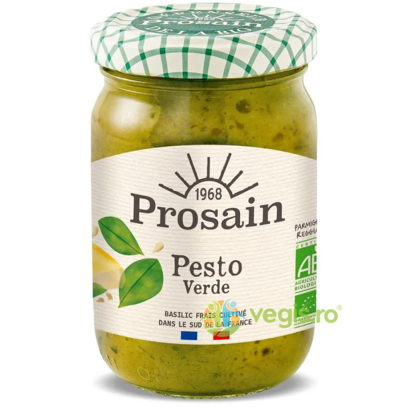 Pesto Autentic cu Busuioc si Parmezan Ecologic/Bio 185g PROSAIN — preț și oferte